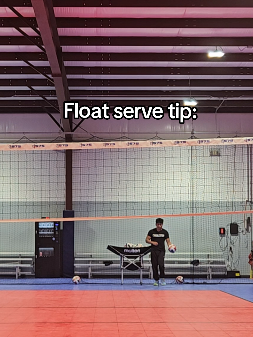 Add this to your float serve if you want to improve #volleyball #volleyballserve #volleyballtips #volleyballsetter #volleyballgame 