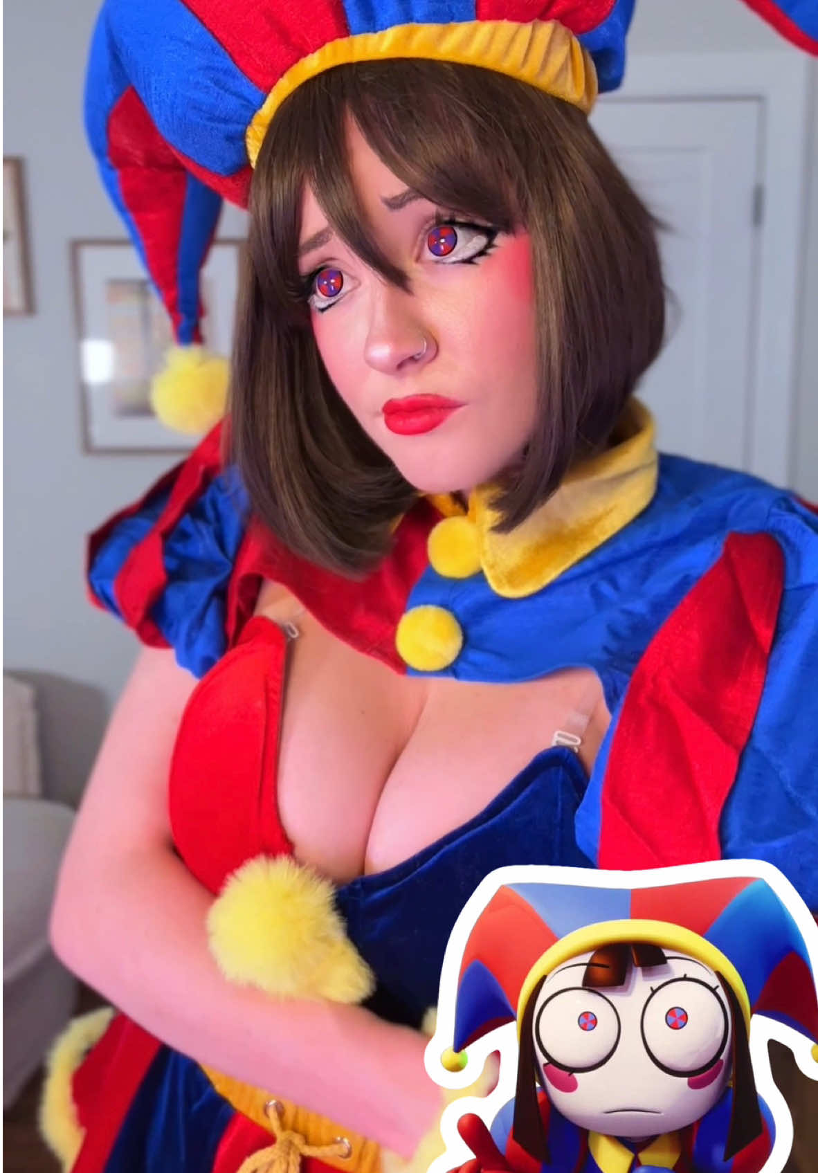 Hello, enjoy this video of my newest causeway! Just testing out something with this post so enjot tehehe #pomni #pomnidigitalcircus #anime #animegirl #uwugirl #redhead #redhair #ginger #hunny #thousandhunny #hunnyandditto #cosplay #cosplayer #egirl 