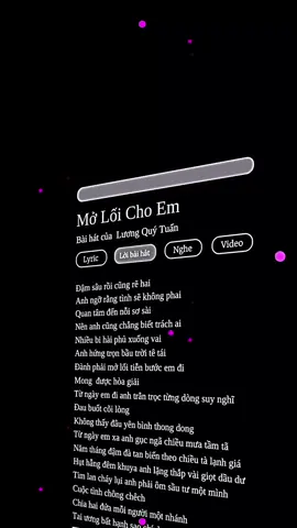 #lyrics Mở Lối Cho Em Remix | tai ương bất hạnh sao chính anh lại là người gánh #remix #xuhuong #buon_tam_trang #nhachaymoingay 