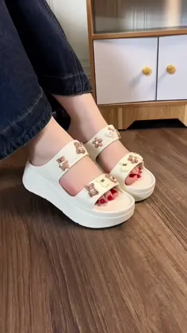 Dép hai quai đúc nguyên khối( tặng charm 3D) nhẹ êm chân #dephaiquai #depnumuahe #depnuhottrend #depnessty #muataitiktokshop #xuhuong 