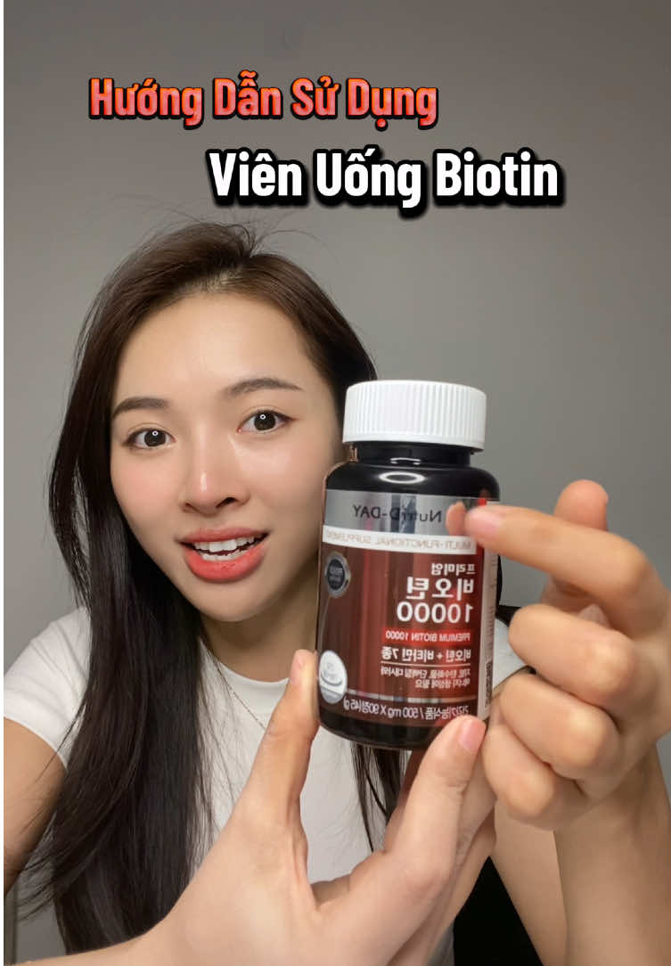 Trả lời @Oanh mỗi ngày 1 viên /sau ăn .Hôc trợ mọc tóc nhanh dài, giảm rụng , chắc khoẻ tóc nhanh #biotin #biotin10000mg #vienuongbiotin #nutridday #moctoc #moctocnhanh #giamrung #giamrungtoc #giamrungtocsausinh #review #reviewlamdep #reviewmypham #vananhonni #fyp 
