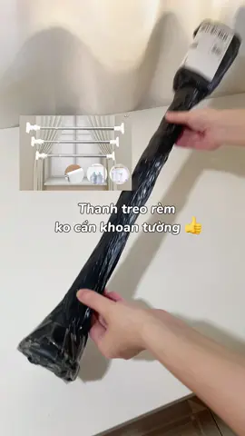 Treo rèm không cần khoan tường #thanhtreokhongcankhoantuong #thanhtreorem #thanhtreo #giadungtienich 