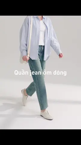 Quần jeans thích hợp mặc hàng ngày ✨Đa năng và thoải mái📸💕#semirvnfashion #jeans #fyp #viraljeans #summervibes #outfit2025 #outfitideas 