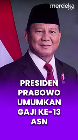 Presiden Prabowo Subianto memastikan gaji ke-13 bagi ASN akan dicairkan dua pekan sebelum Idul Fitri. Kebijakan ini bertujuan membantu pegawai negeri dalam menghadapi kebutuhan Ramadan dan Lebaran. Pemerintah juga memastikan pencairan dilakukan tepat waktu tanpa kendala administrasi. #merdekaplus #short #gajike13 #ASN #mdkbl