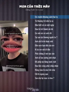 Mưa Của Trời Mây || Đặng Tuấn Vũ Cover #nhachaymoingay #tamtrang #viral #lyric #xuhuong #xh 