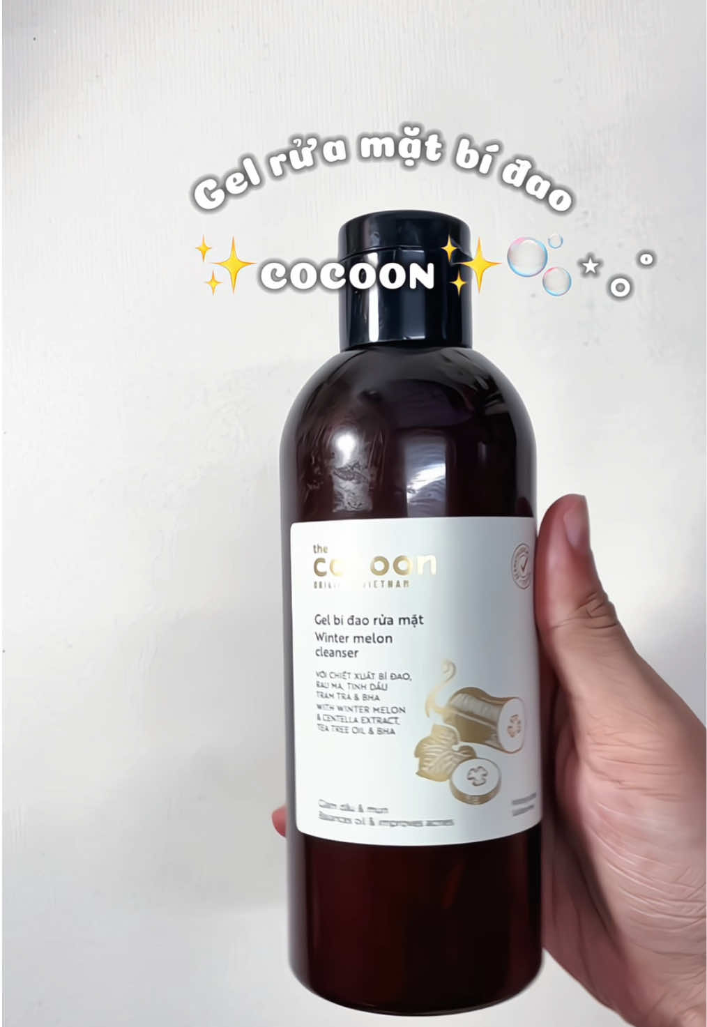 Sửa rửa mặt thuần chay giá hssv nè 🥰 #bethounbox #cocoonvietnam #gelbidaoruamatcocoon #srm #unbox #review #suaruamat 