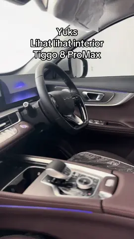 Salah satu kabin first class dari mobil Chery🔥 Tiggo 8 ProMax selain memberikan fitur footstep yang membantu tapi juga memanjakan dengan interiornya yang super mewah 😍 #Chery #cherymotorindonesia #cherypalu #cherytiggo #tiggo #tiggo8promax #interiormobil #interiortiggo #fyp 