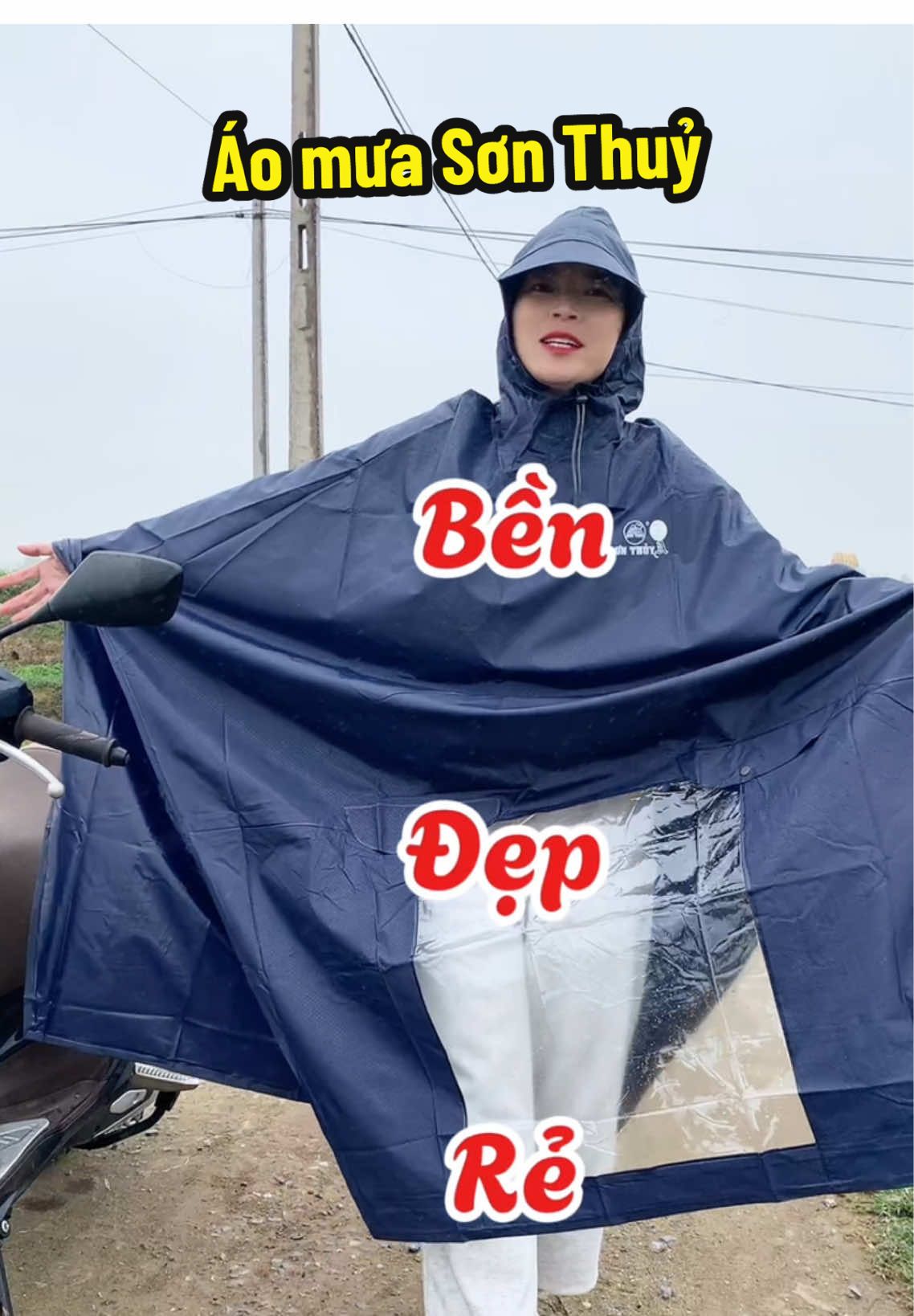 Áo mưa Sơn Thuỷ tự hào Hàng Việt #aomuachongtham #aomua #aomuasonthuy #áomưa #vanvuive6262 #xhtiktok 