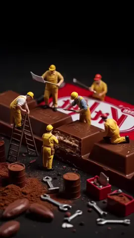 little manitur making chocolate cube  #little #manicure #viraralvideo #aivideos #chocolate #making #cube 