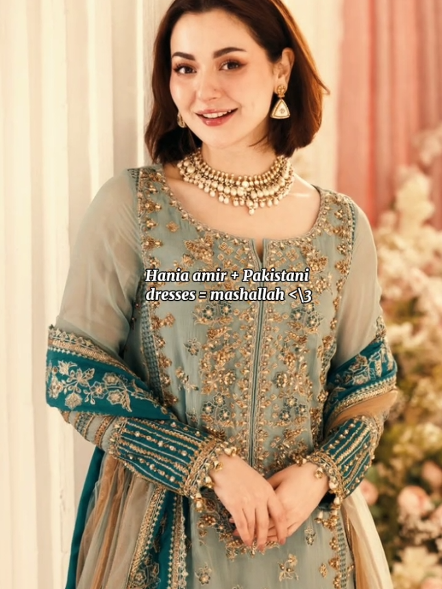 Say mashallah >>> 😩🌙✨🪷💗 #haniaamir #tiktokviral #pakistani #frypgシ #fry #eiddress 