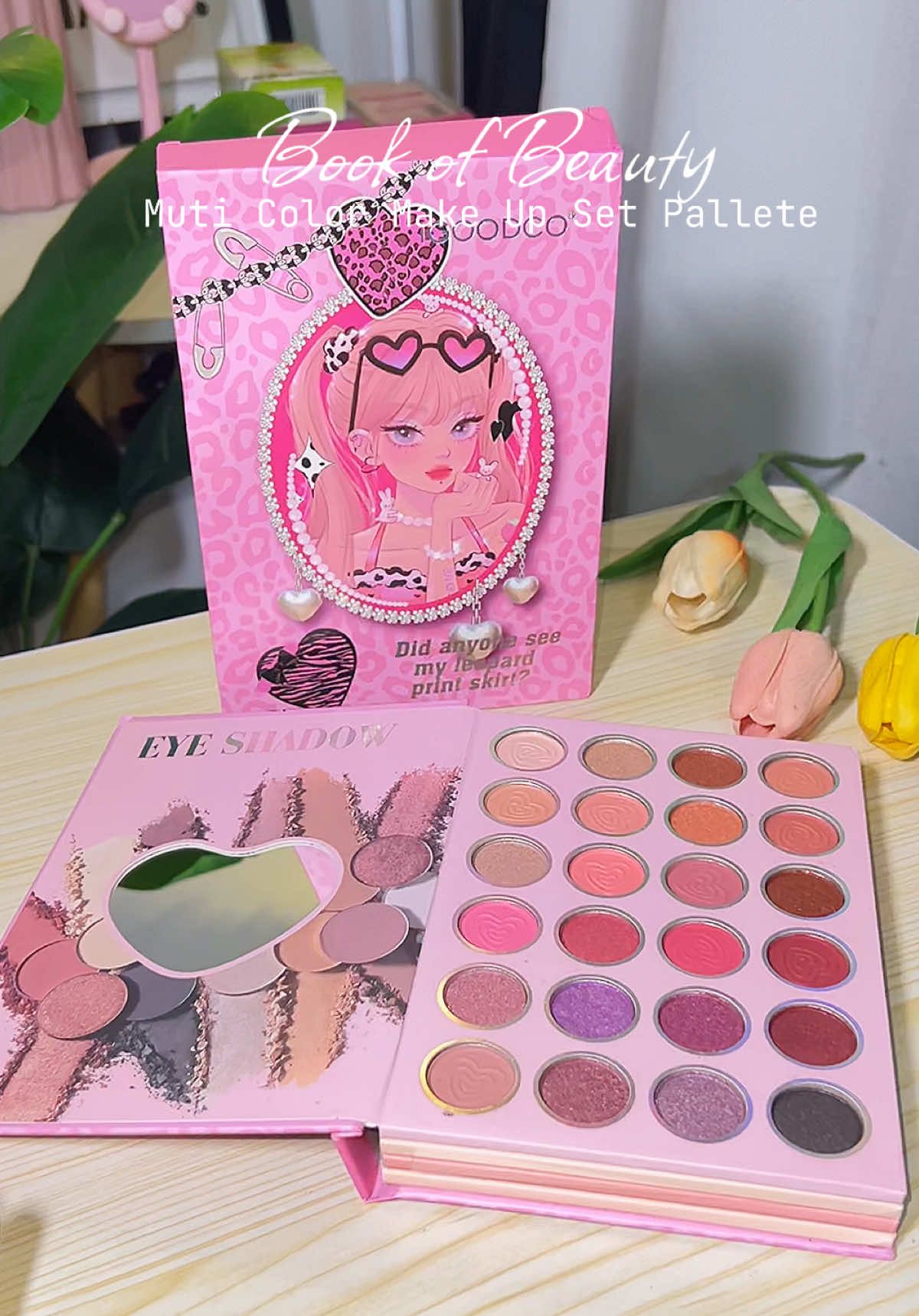Your one time make up pallete is here! #makeup #makeuppallete #eyeshadowpallete #igoodcopalette #makeupbookpalette 