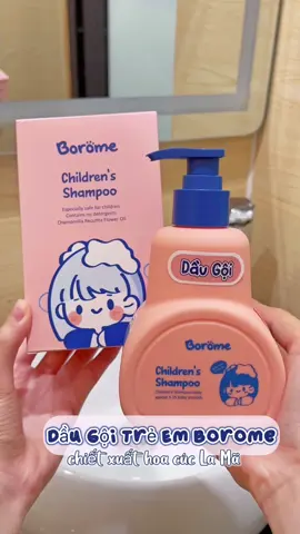Dầu gội an toàn lành tính cho bé yêu #borome #daugoichobe #boromevietnam #rivew 