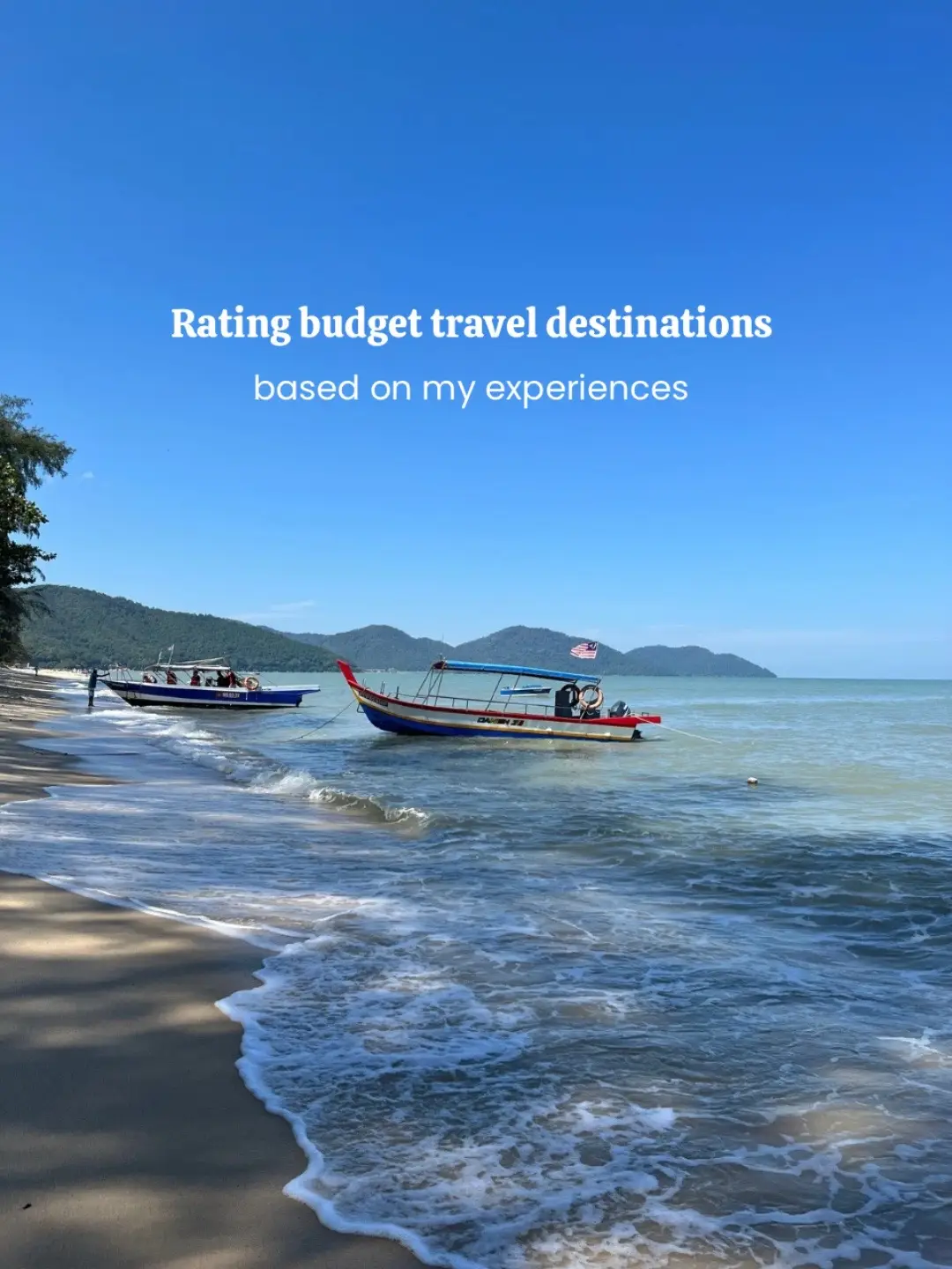 Disclaimer: These ratings are based on MY experiences as a budget traveler/backpacker and I still loved each country and think they are all worth visiting Part 2: 📍Malaysia: 9/10 + one of the most affordable countries in Southeast Asia + so much variety from big cities to islands and rainforests + relatively easy to travel around by bus - Not quite as backpacker-friendly as some other Southeast Asian countries in terms of hostels and the ease of booking travel - Bus travel was relatively easy but for some journeys you need to get tickets printed at the bus stations with long lines… go early! - Some of the bus journeys were rough and lots of people got sick 📍Portugal: 9/10  + one of the countries that offers the best value for money in Europe + amazing beaches + easy to get around + plenty of great hostels + easy to meet other backpackers + amazing shoulder season destination (good weather + lower prices!) - One of the more expensive “budget travel destinations” (but still amazing value!) - Prices get quite a lot higher in summer 📍Montenegro: 9/10 + the most underrated in Europe! + beautiful nature + many charming old towns + relatively easy to travel around by bus and since it’s a small country the rides aren’t too long + great shoulder season destination with decent prices and good weather - Accommodation, even hostels, get quite expensive in summer - Bus travel can get a bit messy in summer with crowded buses and delays 📍Bulgaria: 8.5/10 + easy and affordable to travel around by train + many interesting cities to visit + also has nice beach towns in addition to cities - Some trains were very old and dirty - While I met some very friendly people, many accommodation employees were also kind of rude - Some destinations don’t have many hostel options 📍Romania: 8/10 + great mix of beautiful nature and interesting cities + great destination if you like hiking in the mountains - A bit more expensive than its neighbouring countries - Some activities are a bit pricey (castles, going to the mountains, etc.) - Some destinations don’t have a great selection of hostels - Terrible traffic in Bucharest