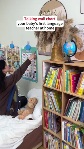 My toddler learned the alphabet in days with this educational talking poster! The pronunciation is so clear! 🔊✨