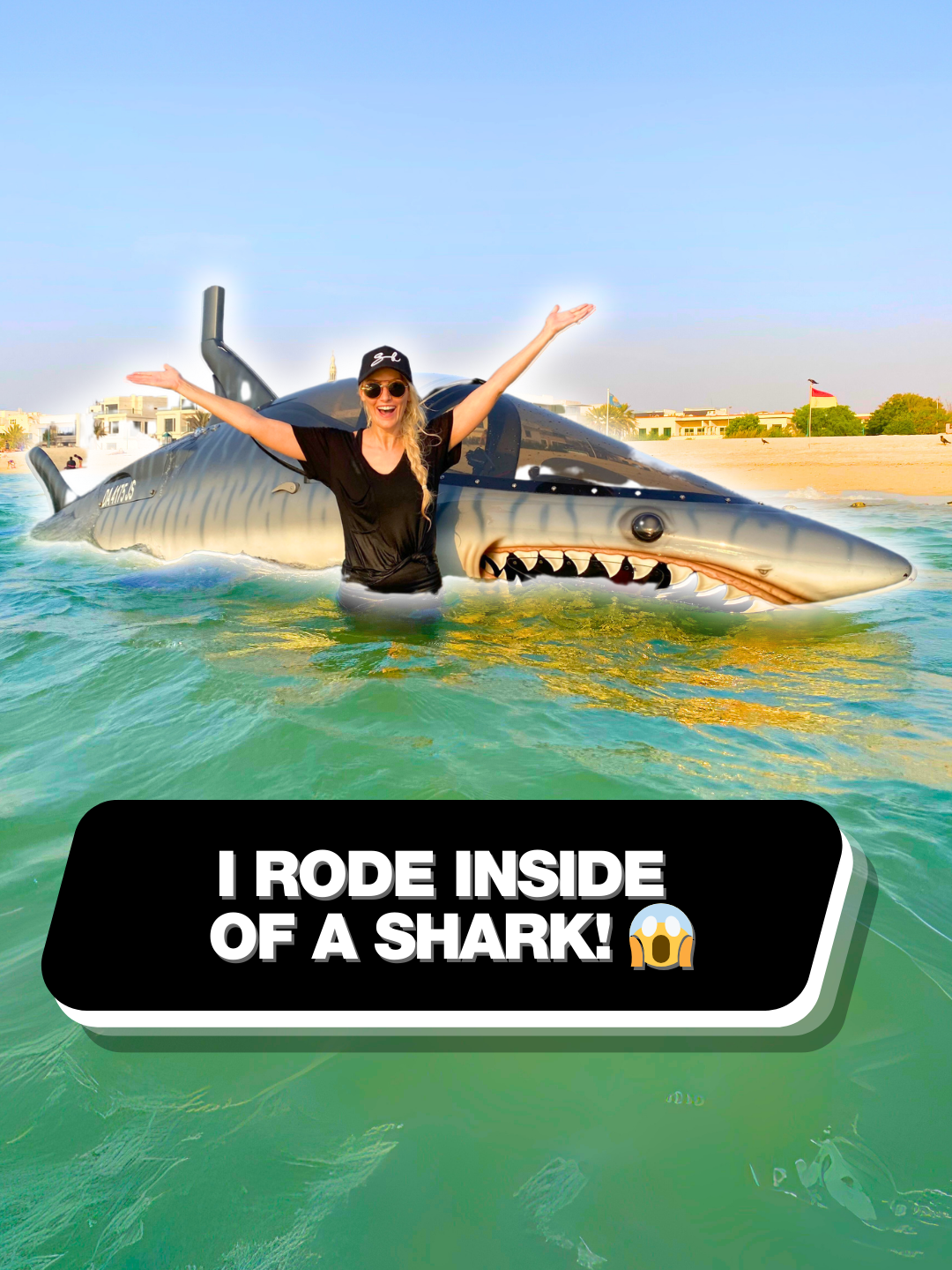 Insert Jaws theme tune 😅 @sbxcars #jaws #shark #jetski