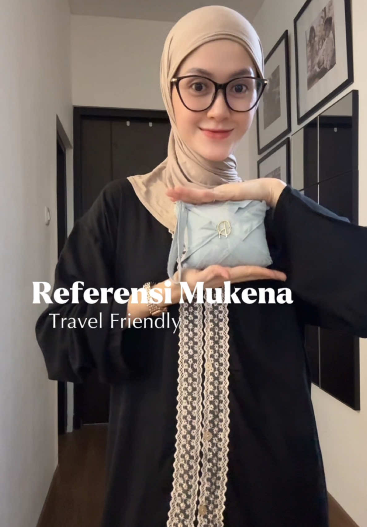 Mukena travel ini punya size jumbo juga loh bahannya juga halussss gak berisik samsek! 😍