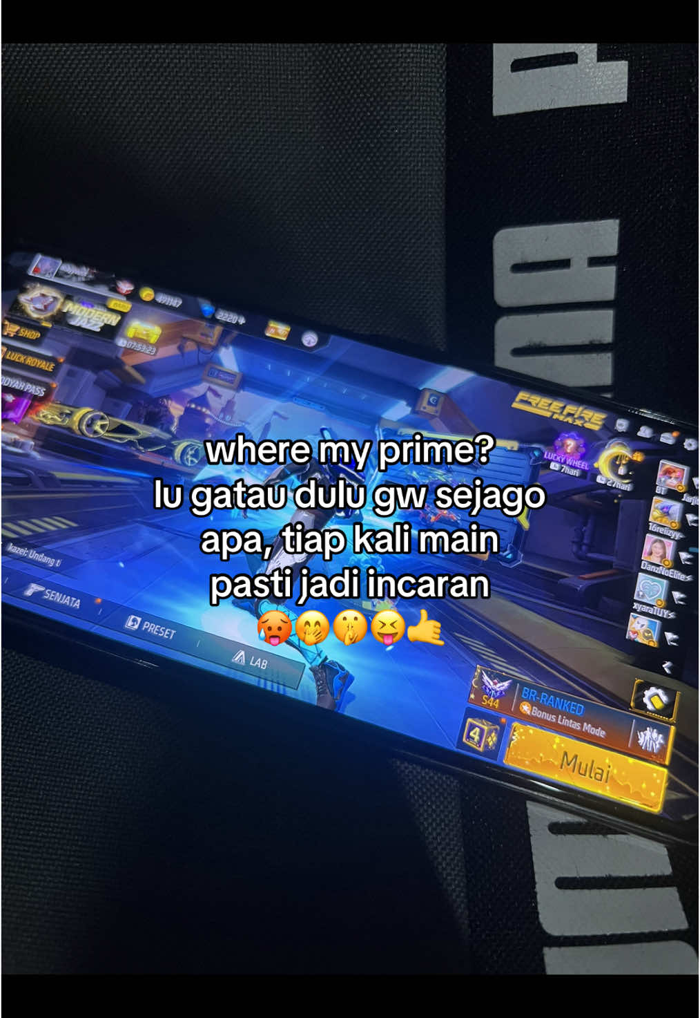 “enak bet lu se tim sm dia” #katakata #storyff #fyp #elitecees🥴🤙 #xybca #umaycs 