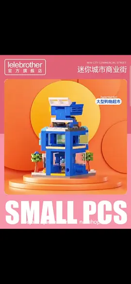 Blocos de montar estilo lego, faixada de lojas #familia #brinquedo #educativo #legonerico  https://s.shopee.com.br/50KsXplCmV