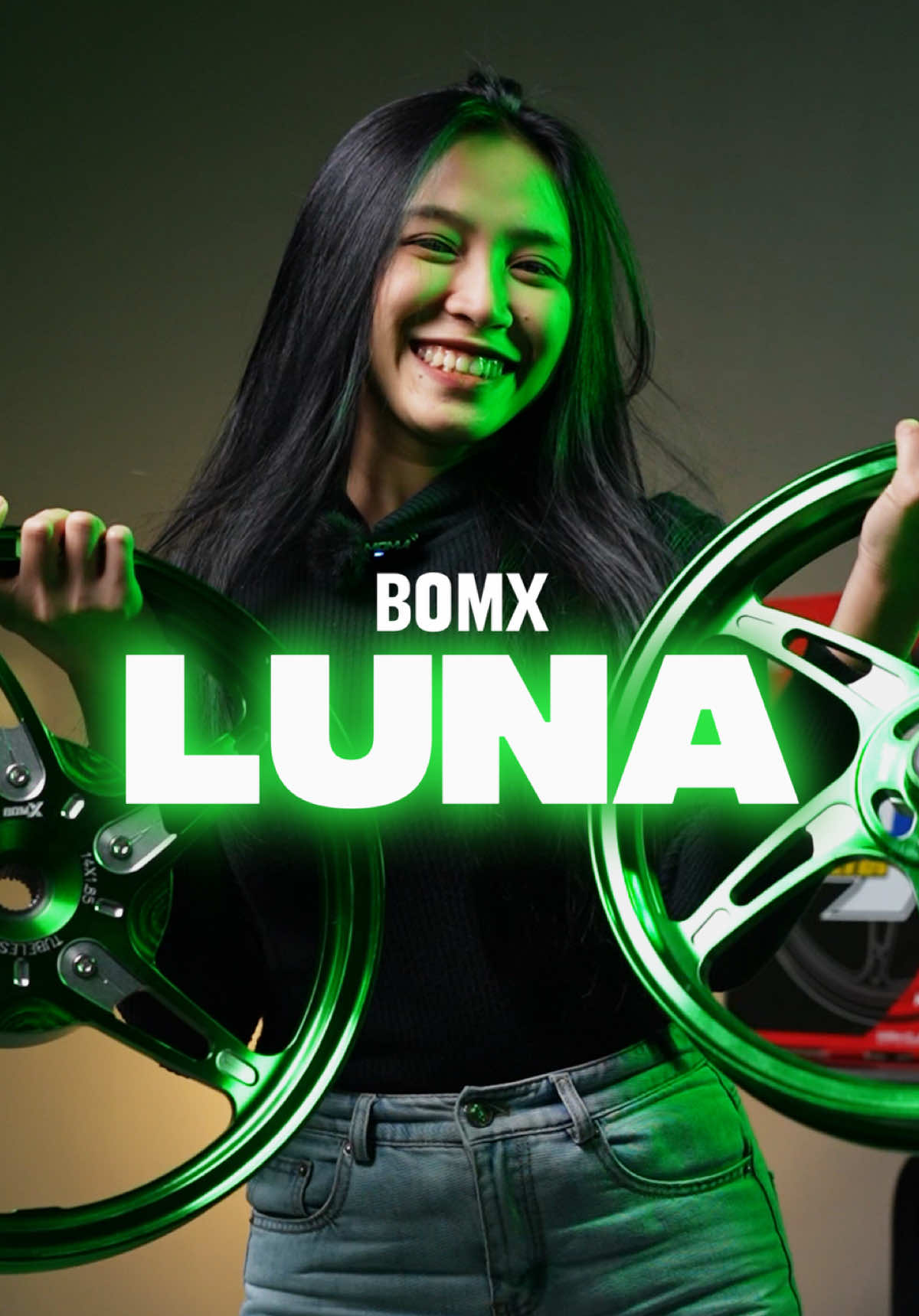 BOMX LUNA! Get yours now! 😎 #bomrangsit🇹🇭💨 #bomX #bomxmags #wedzzmotorparts #bomx #freeshipping #liveselling #tiktokmotorcycle #motorparts #trending #Lifestyle #motorcycle #fypシ 