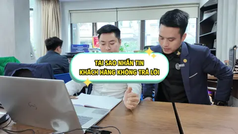 tại sao khi mình nhắn tin, khách hàng lại không phản hồi lại?   #trungthucland #nambds #kolbdsvietnam #batdongsan #moigioi #moigioibatdongsan