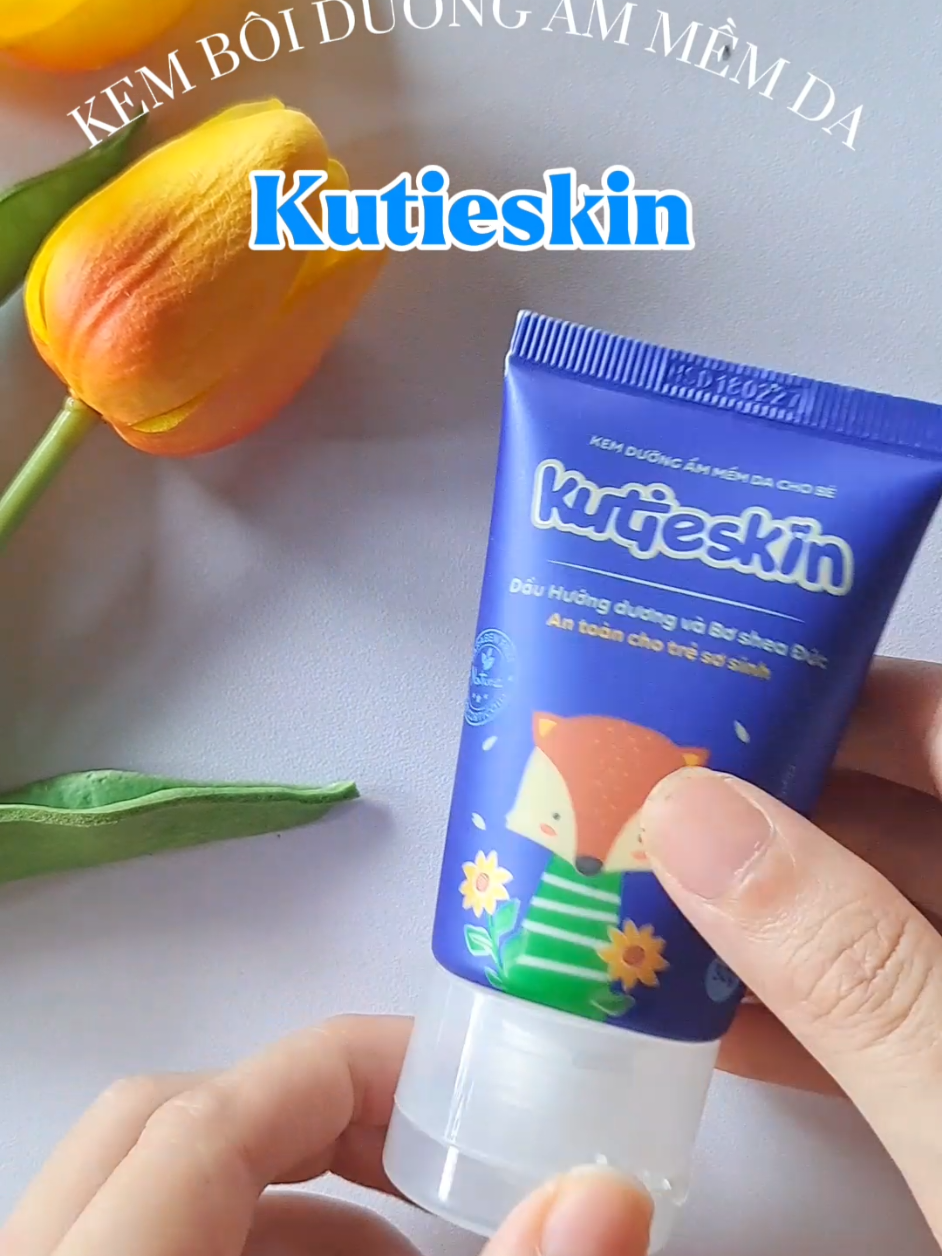 Kem bôi dưỡng ẩm mềm da hàng ngày cho bé #kemduongam #xuhuong #kutieskin #mevabe #mebimsua #fyp #review  @kutieskinchinhhang 