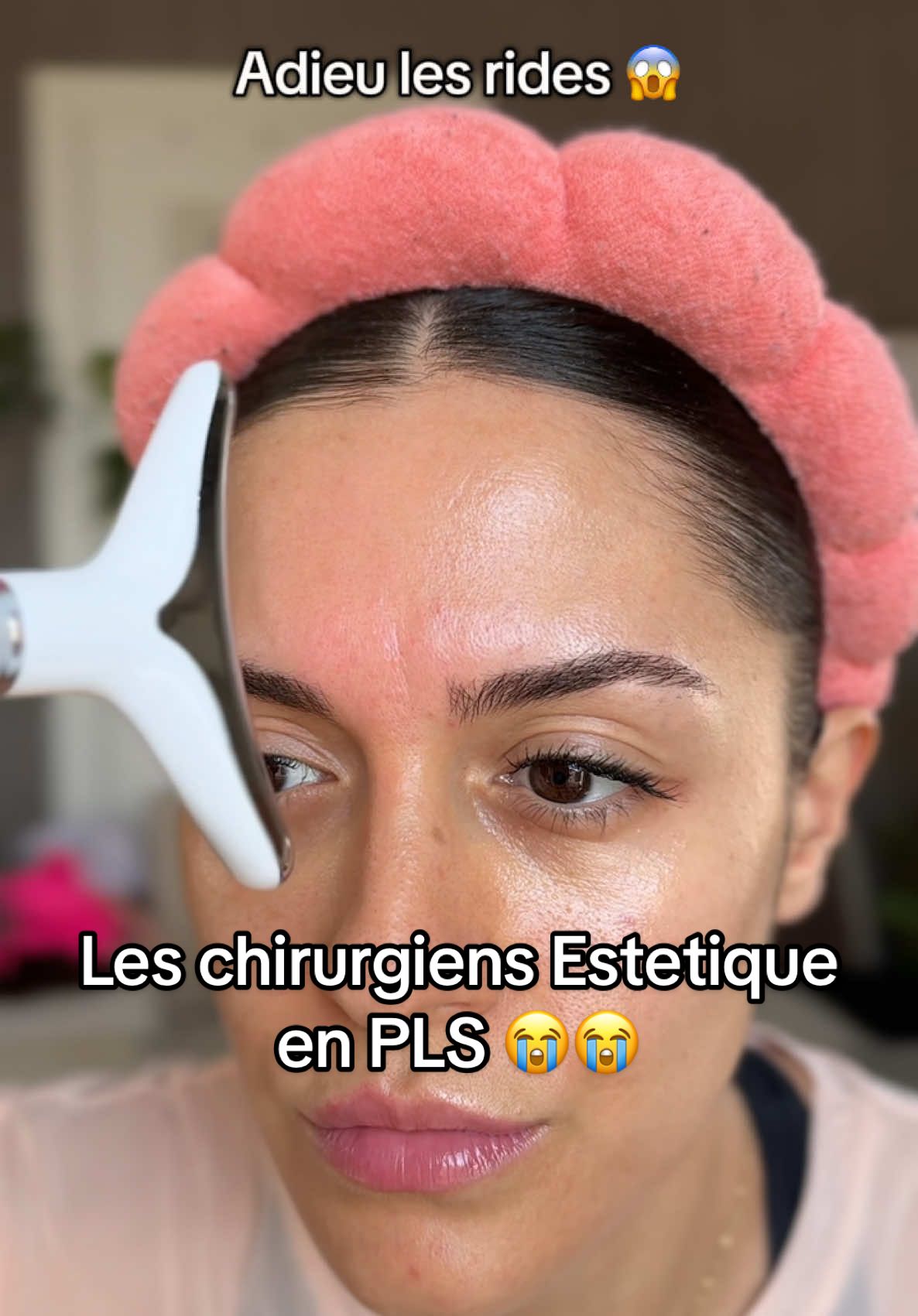 Comment réduire et éliminer les rides 😱  Sculpter les pommettes en quelques minutes 🤝 @LUREA  #sculpteurfacial #facelift #emsculpt #fyp