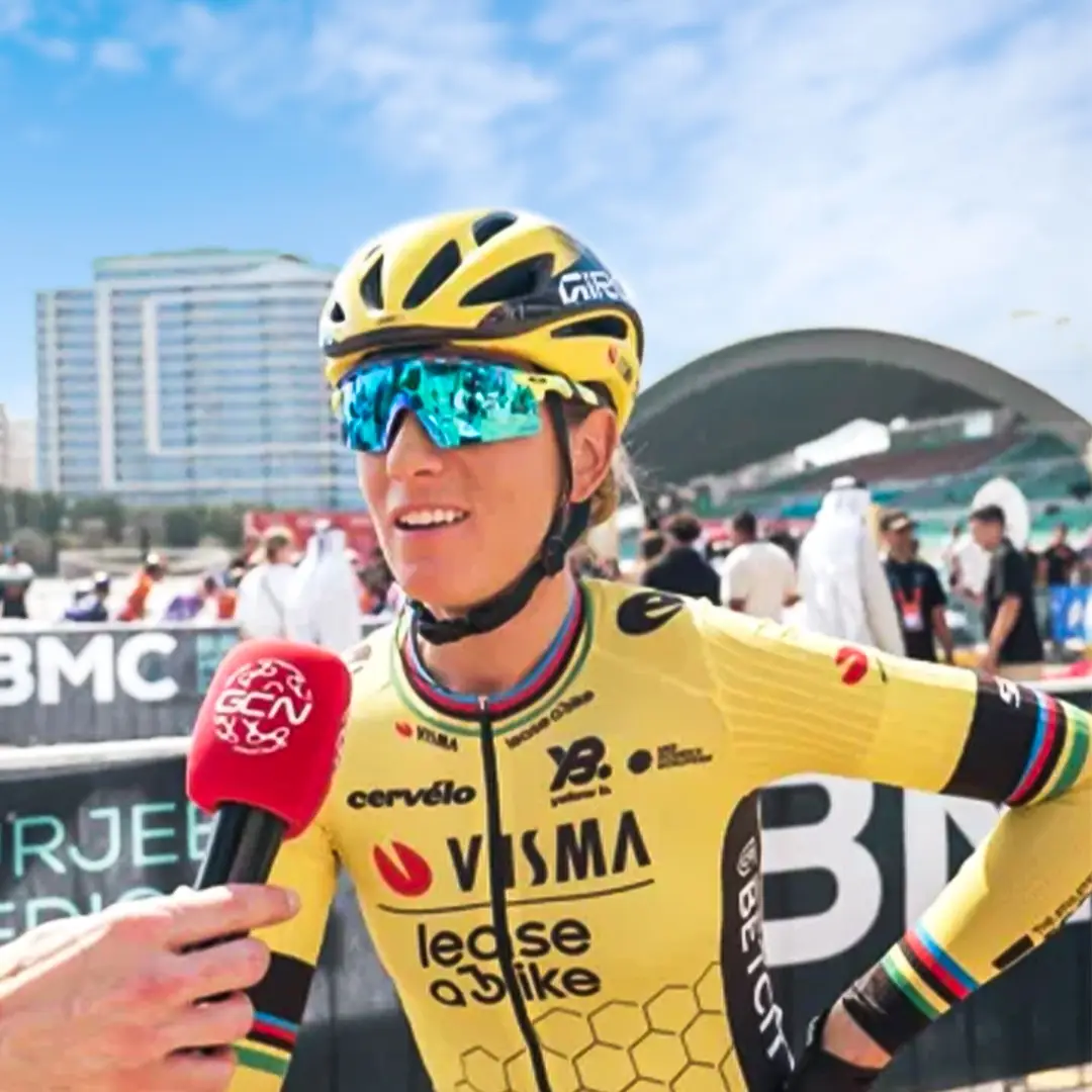 Life as a pro cyclist sounds like a dream—you get paid to ride your bike! 🚴‍♂️😍 But it’s not always as glamorous as it seems. That’s why Dan Lloyd caught up with the pros at the UAE Tour to ask: What’s the best—and worst—part of being a professional cyclist? 📺 Find out! 👉 Link in bio #cycling #procyclist #pro