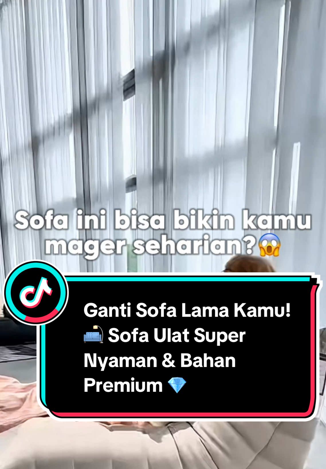 Bosan sama sofa biasa? Coba deh sofa model ulat ini! �✨ Super nyaman, empuk banget, dan bahannya premium! Dilengkapi spons tebal yang aman & mudah dibersihkan. Cocok buat ruang tamu atau kamar kamu! 🛋️💖 Yuk, upgrade kenyamananmu sekarang! 🛒 🔥 Limited Stock! Buruan sebelum kehabisan! 🔥 #SofaUlat #SofaNyaman #FurniturePremium #SofaEmpuk #RuangTamuKekinian #HomeDecor #FYP #TikTokShop #SofaIndonesia #DesainInterior