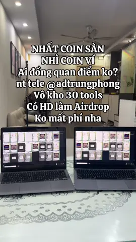 Nhất coin sàn nhì coin ví #airdrop #mmo #crypto #thaihieubtc #uxuy #paws #fyp 