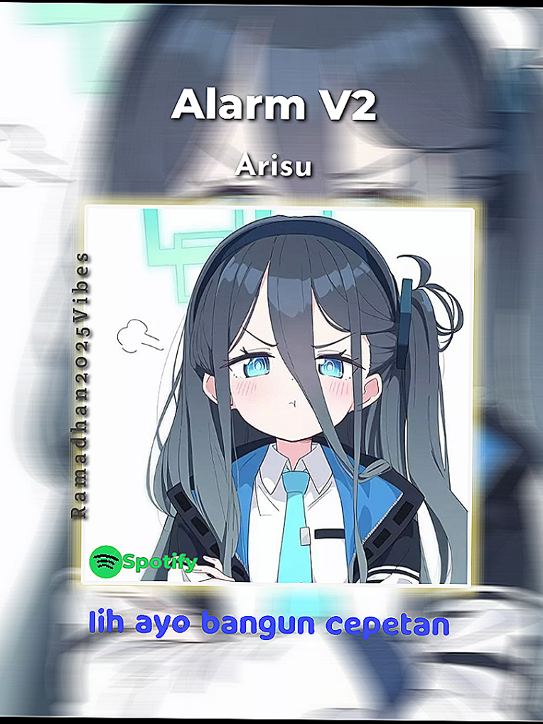 #abexeditz :Done kah Alarm sahur V2 versi Arisu, buat nemenin bangun sahur nanti🥰💅 - #hololiveindonesia #vtuber #vestiazeta #kawaii #fyp #masukberanda #arisu #ramadanditiktok #aicover #jammable   ib:@holoeditor5   voice: tendou arisu
