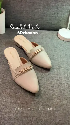 Sandal heels cantik 😍 #sandalheels #heels #sandalhak3cm #sandallebaran #ramadhanekstraseru 