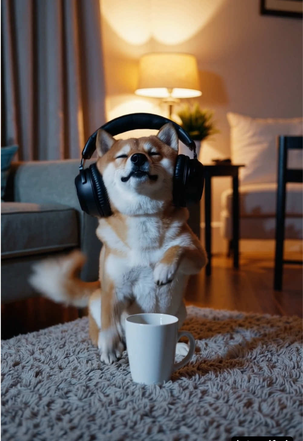 Groovy Inu 😎  . . Want to create stunning AI videos like this? Click the link in our bio ✨  . . #AIvideo #shibainu #puppy #puppylove #AI #music #anxiety #doechii #dancingdog #FYP #AIart #mustsee #viralvideo #explorepage #funnydogs #doglover #petvideos #dogtok #toofunny #madeyousmile #waitforit #trynottolaugh #thisisinsane 