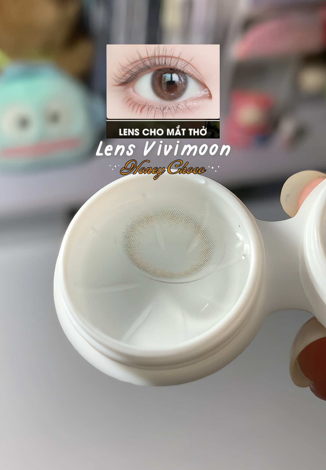 🫶🏻 #vivimoon #lenscan #lensvivimoon #lenskiyeu #lens #siliconehydrogel #siliconehydrogellens #lens6thang #unboxing #unbox #xuhuong #xh