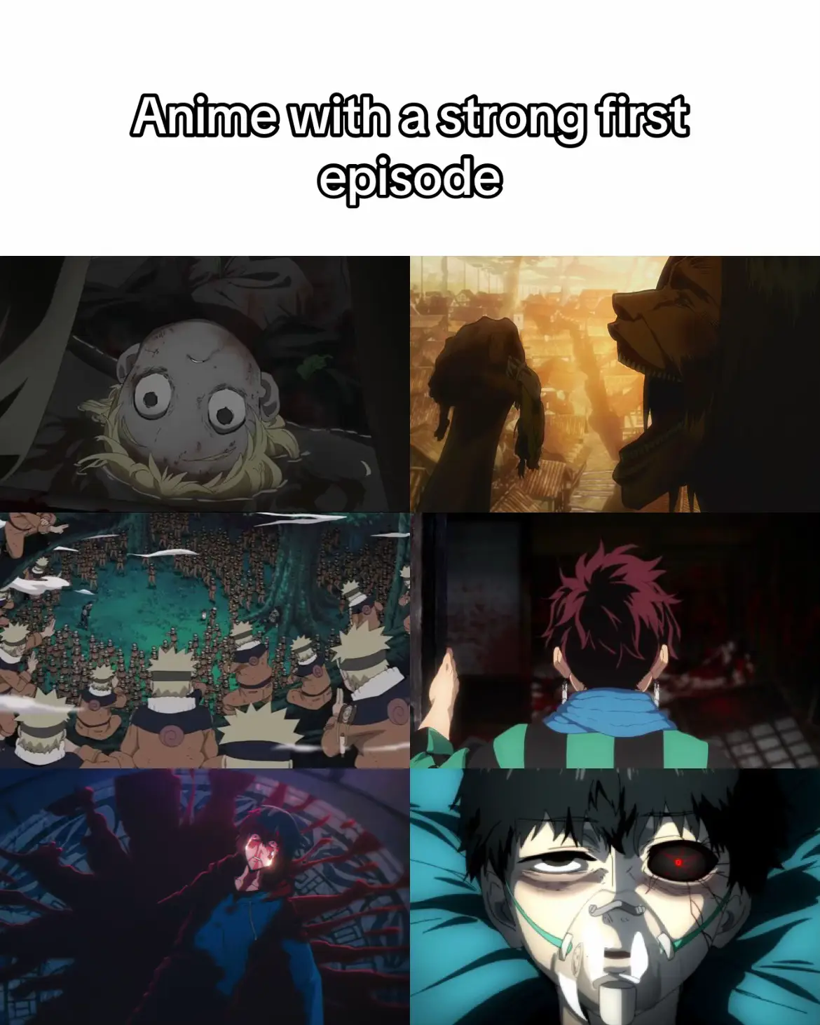 #anime #animetiktok #animetok #animefyp #tokyoghoul #thepromisedneverland #AttackOnTitan #sololeveling #oshinoko  #swordartonline #chainsawman #seraphoftheend  #tears #interesting #fyp #foryou #foryoupage