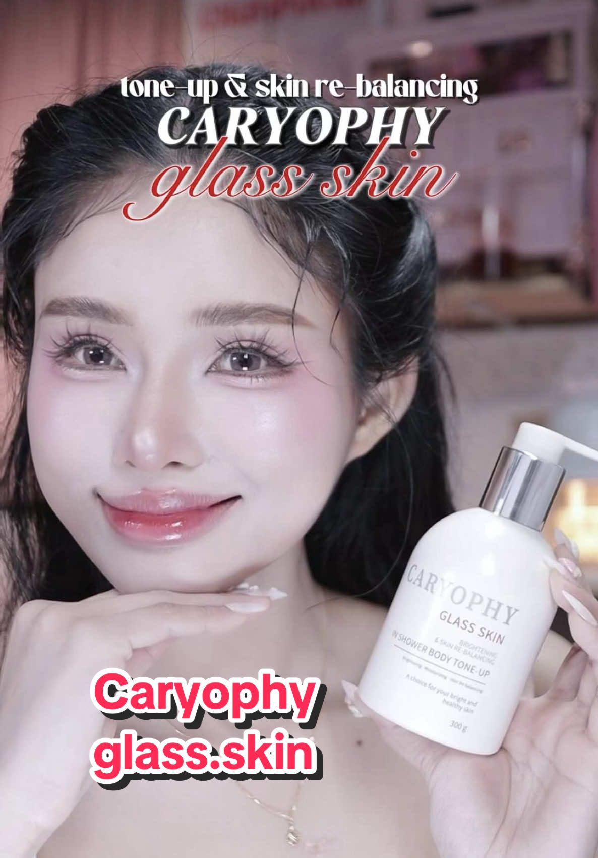 Da body trắng hồng đều màu nhờ em bé Caryophy này nè !!!!  #kembody #caryophy 