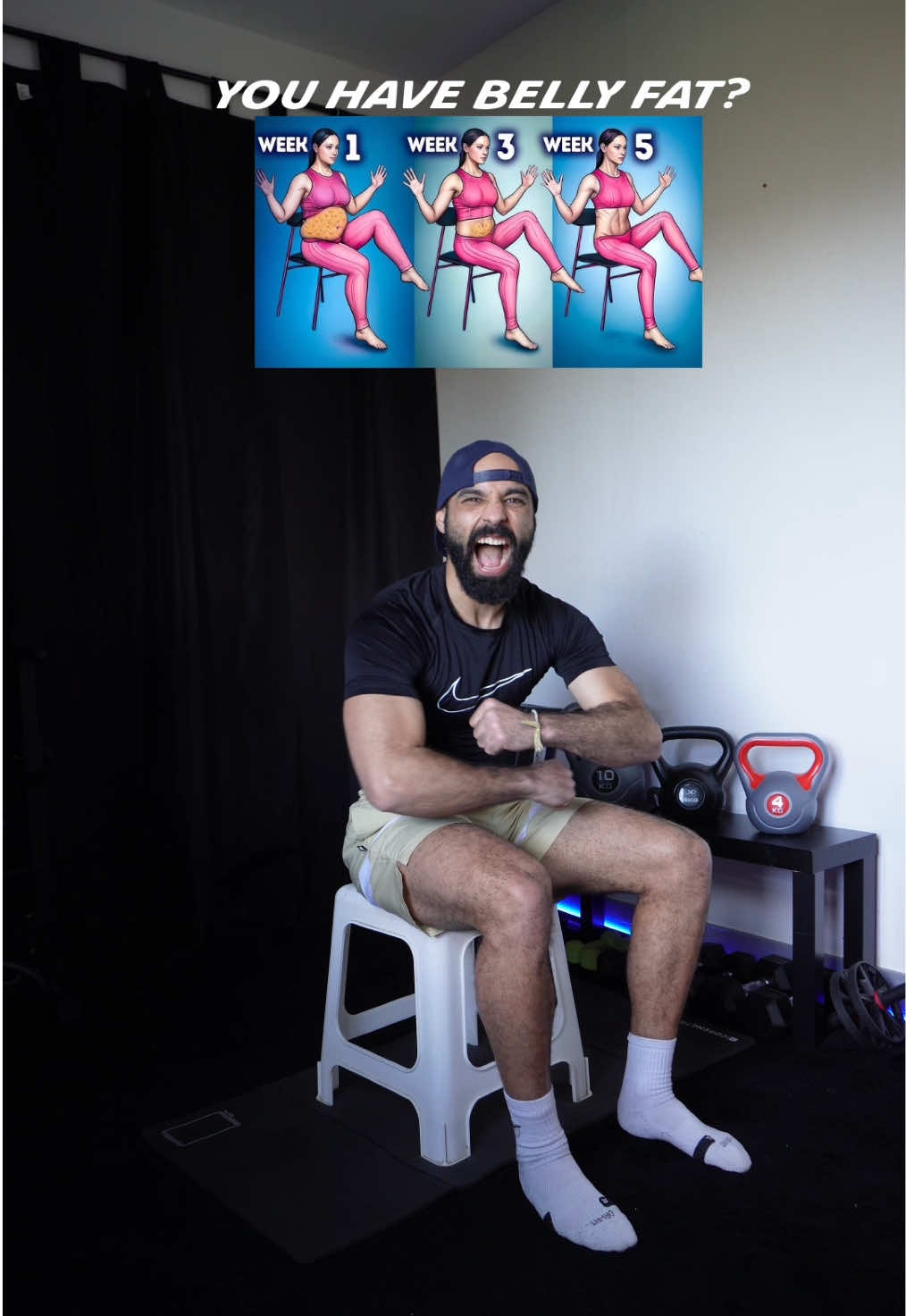 Burn your belly fat with those 6 exercises 🥵🔥 Try / save / share 🙏🏼 -6 exercises  -4 sets -30’sec work -30’sec rest -1 min rest between rounds  . #belly #abs #homeworkout #fatloss #Fitness #gym #motivation #coach #fyp #viral #foryou #explore 