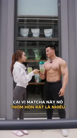 Whey matcha ngon hơn Matcha latte real!! #gym #Fitness #wheyprotein #asnfitnesscenter #anhsonnfitness 