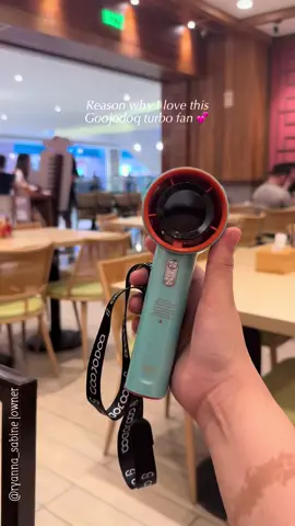 Yes ,this is my favorite turbo fan ,super I love it 🥰!  #goojodoqfan #handheldfan #portablefan #fan #turbofan #goojodoq 