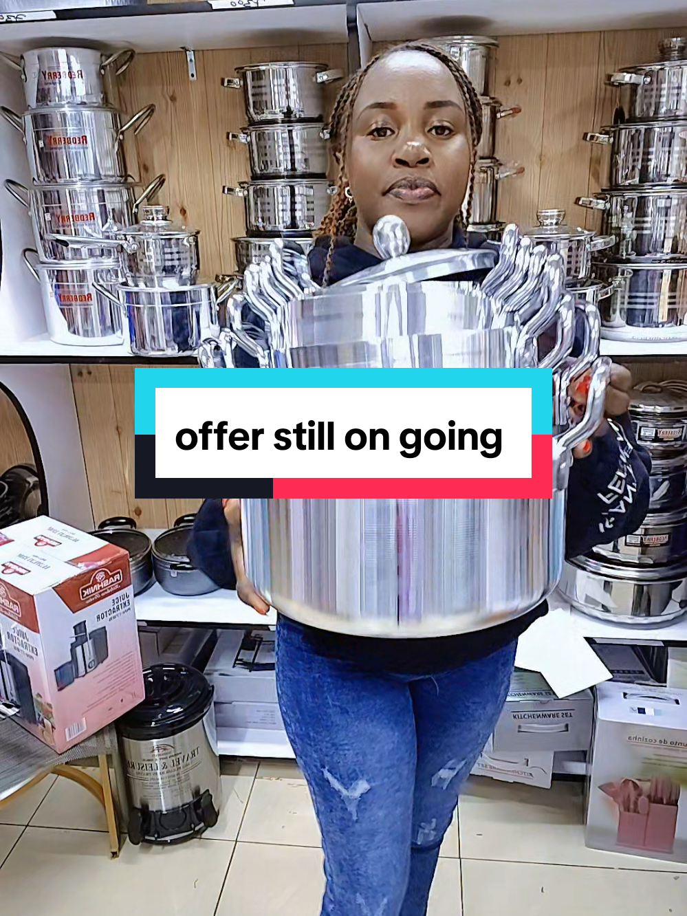 to order call/WhatsApp:0715412841 visit our shop in Nairobi along Ronald Ngala street royal palms mall wing A 2nd floor shop AF33  #tornado #aluminium #cookware #sufuria #14pcs #viral #virall #blowup #blowthis #fypviral #fypviralシ #fypviraltiktok🖤シ゚☆♡ #fypシ゚ #cookwareset #foryou #fyp 