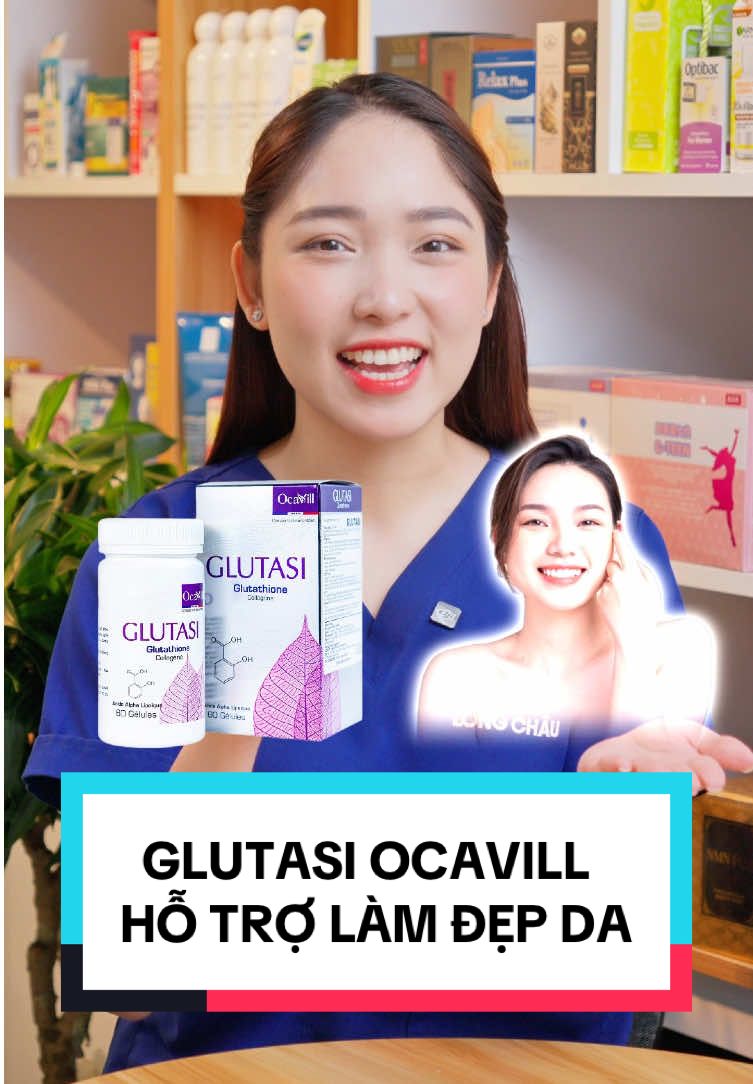 Viên uống Glutasi Ocavill hỗ trợ làm đẹp da #khoedepcunglongchau #suckhoe #lamdep #depda #lamdep #phunu #fyp #viral #xuhuong #LearnOnTikTok #gluta #glutathione #phunulamdep 