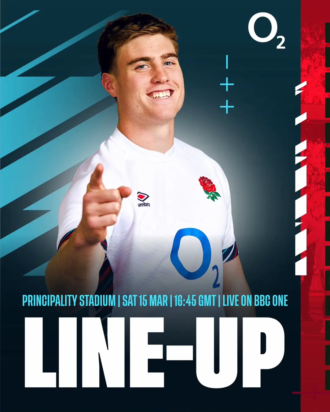 @O2 #WearTheRose #englandrugby #rugby 