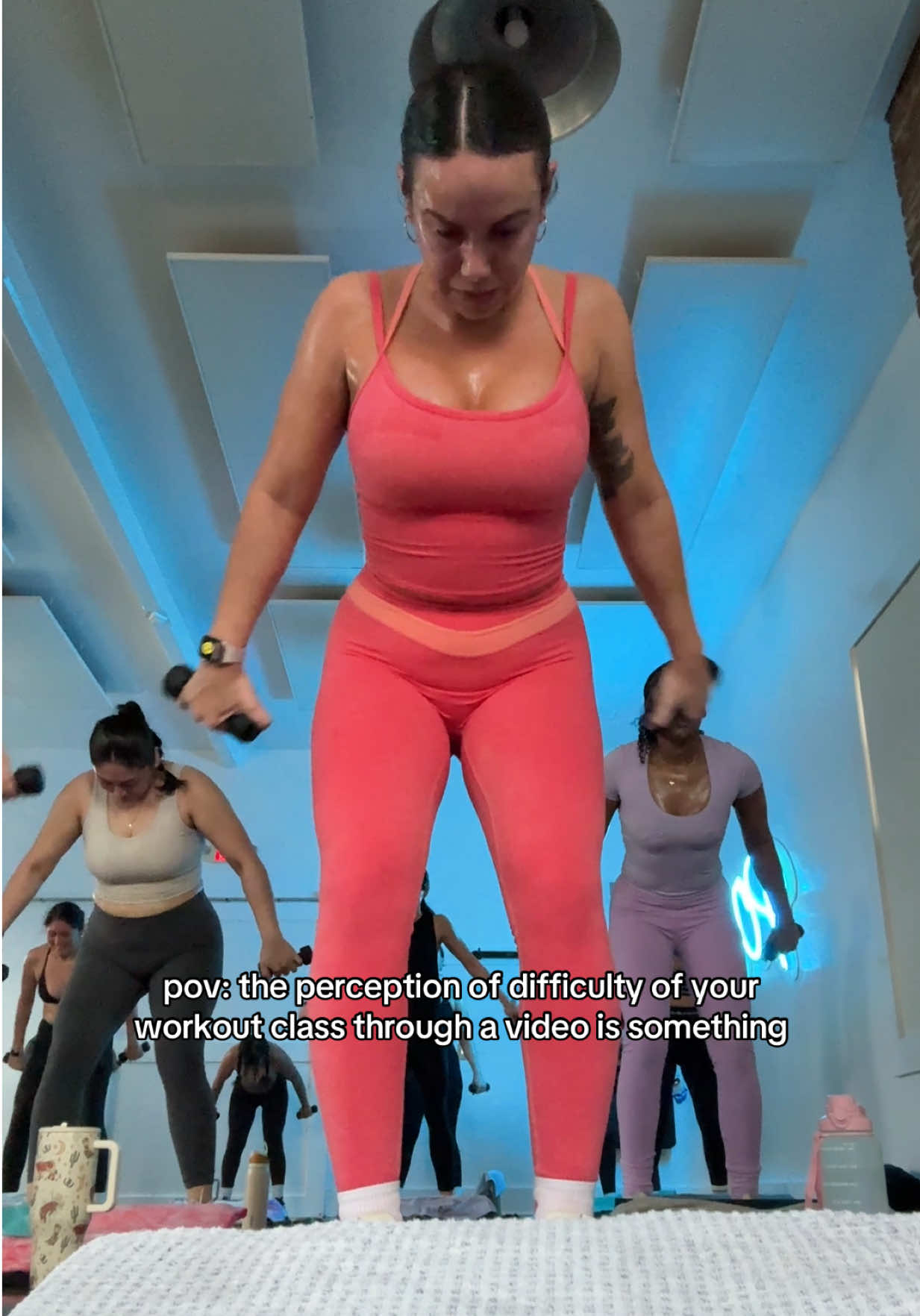 like this looks so much easier than it actually is. This shit is hard and I’m humbled everyday. 😅  Humbled by the best: @Delaney Bader  @Poe Fair Haven  Set: @shopvitality  #poefairhaven#poefairhaven#nj #foryouuuuuuu #fyppppppp #fypシ #heatedworkoutclass #workoutclass #hotsculpt #hotpilates #heatedsculpt #fyp #heatedcardio #sweaty #hothiit #hiitworkout #fitnessmotivation #fitjourney #heatedpilates 