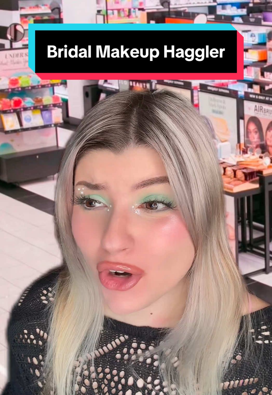 Bridal makeup is not cheap #greenscreen #sephora #makeup #makeupartist #mua #customerservice #retail #pov #skit #karen #fyp #foryou #foryoupage