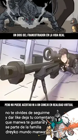 Un dios del francotirador en la vida real pero no puede acertar ni a un conejo en realidad Name: francotirador Arcano #virtual #Manhwa #Anime #Recap #Manga #Manhwarecap #AnimeRecap