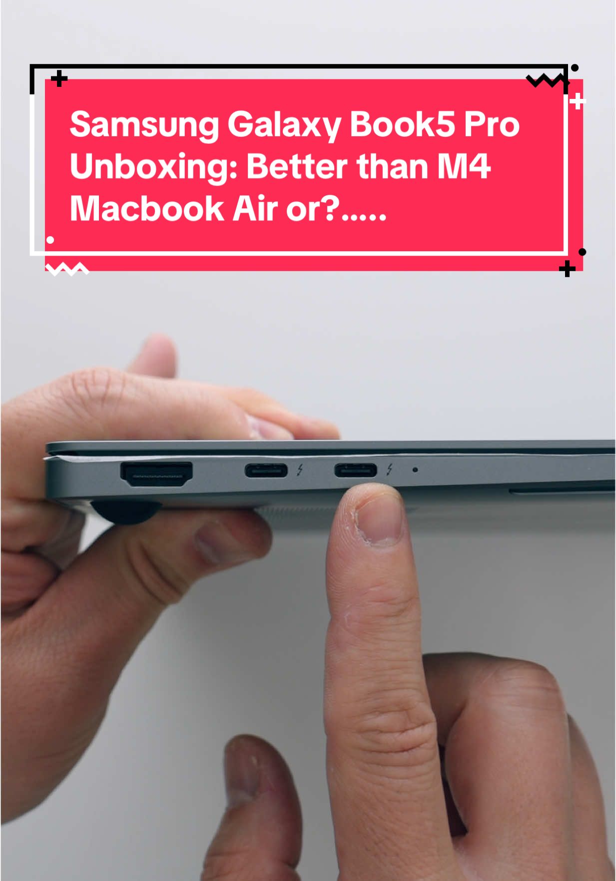 Samsung Galaxy Book5 Pro Unboxing! Is this Intel Core Ultra 7 powered laptop better than Apple’s M4 MacBook Air or is it not enough? #Tech #technology #samsung #samsunggalaxy #galaxybook5pro #laptop #unboxing 