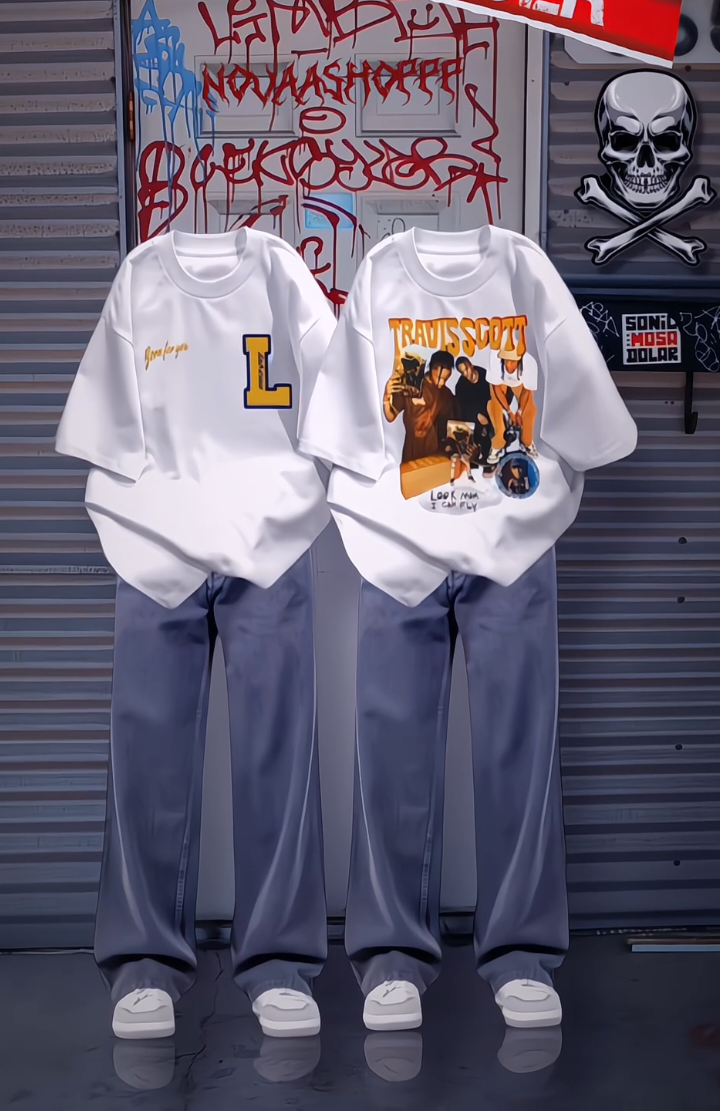 Ide outfit baju kaos NASA IDOL Koren Style🥵🤙 Cek keranjang Kuning☝ #Ide  #outfit  #kekinian  #koreanStyle  #priadanwanita  #ramadanekstraseru 