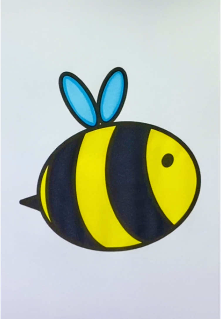 Colorindo 🐝🐝🐝💛🖤… #fyp #foryoupag #colorindo #coloring #coloringbook #cute #satisfyingvideos #kawaii #asmr #abelha #bee #abeja 