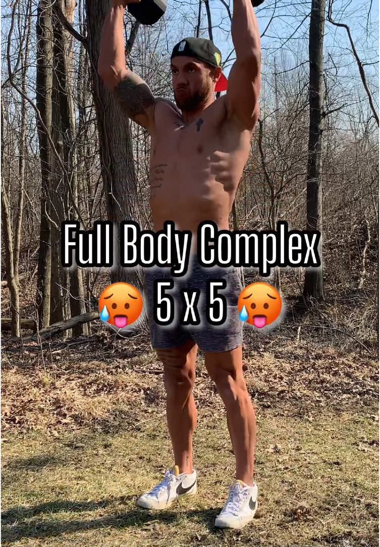 Full Body Complex- Dumbells Only 💥 #Fitness #hiitworkout #dumbbellworkout #fullbody #workout