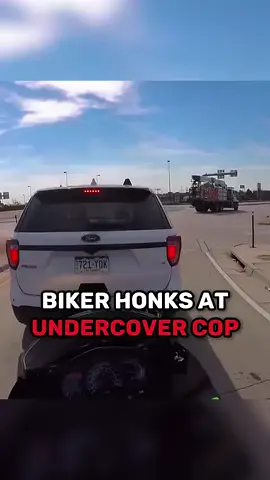 Biker gets into a altercation with under cover cop  #fyp #cop #cops #explore #dashcam #bodycam #news #copsoftiktok #policeofficer #usa 