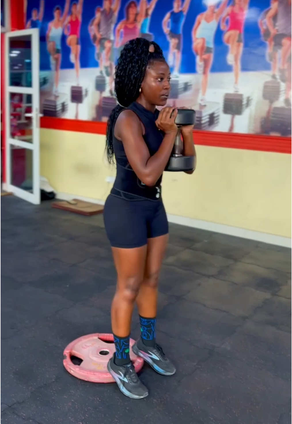 Push through! 💪🏾 #legday #inmotion #workout #exercise #gym #fitnessmotivation #Fitness 